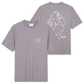 Olaf Diver T-shirt Paars/Grijs