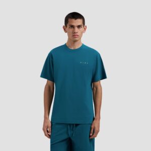 Olaf Dotted Face T-shirt Blauw