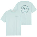 Olaf Dotted Face T-shirt Licht Blauw