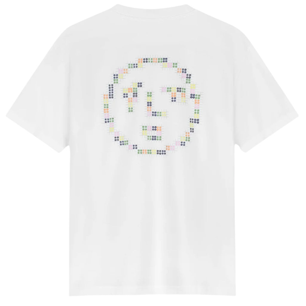 Olaf Dotted Face T-shirt Wit