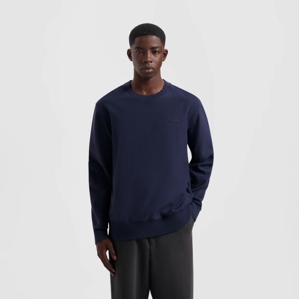 Olaf Drift Logo Sweater Navy