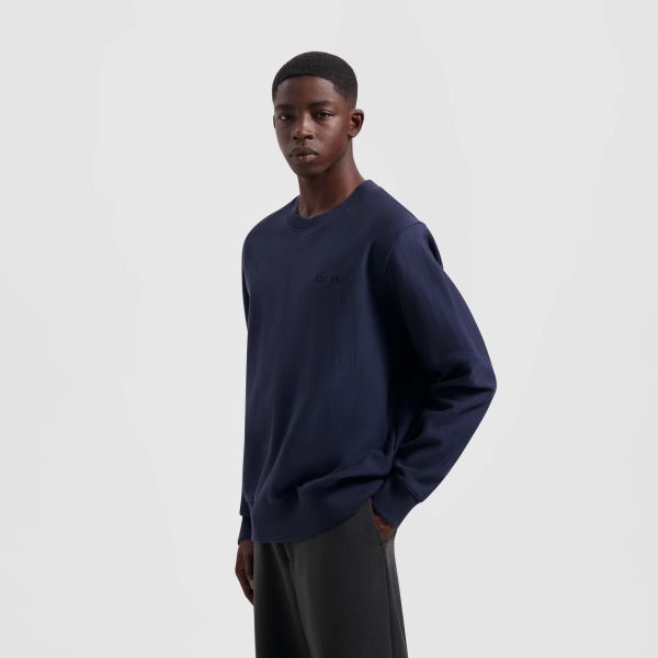 Olaf Drift Logo Sweater Navy