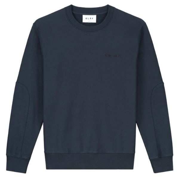 Olaf Drift Logo Sweater Navy