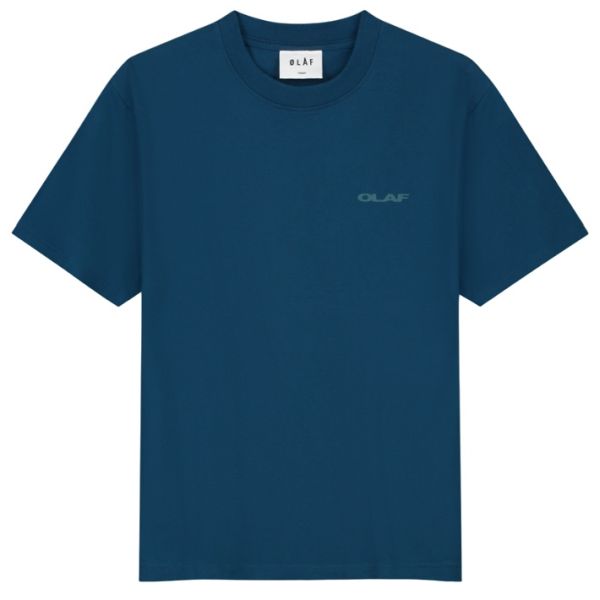Olaf Drift Logo T-shirt Blauw