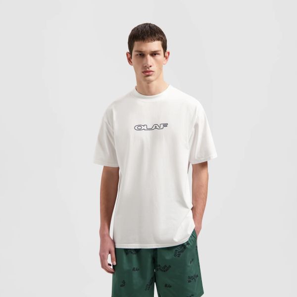 Olaf Drift Outline T-shirt Wit