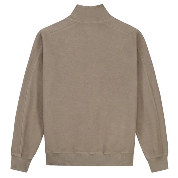 Olaf Drift Zip Mock Sweater Bruin