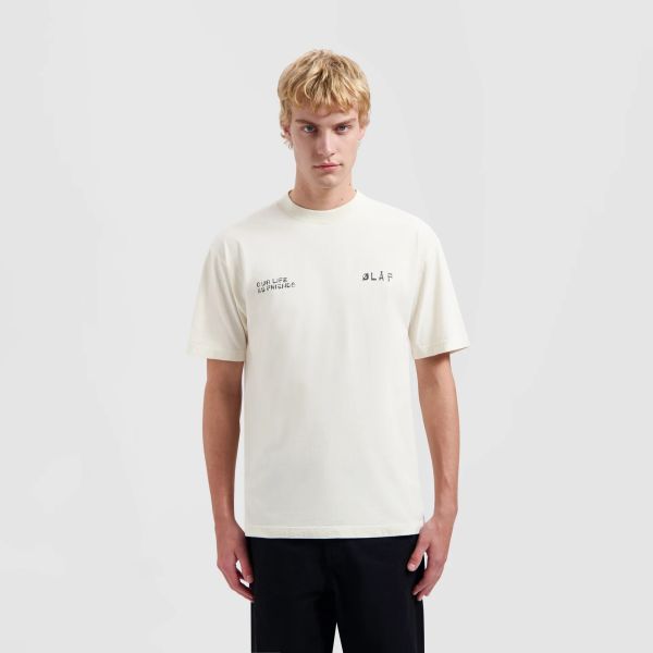 Olaf Dual Logo T-shirt Off White
