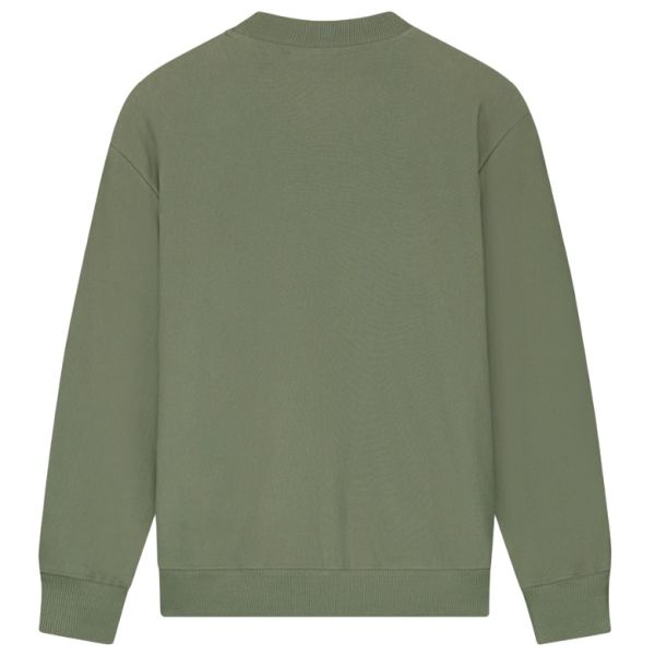 Olaf Embroidery Sweater Groen