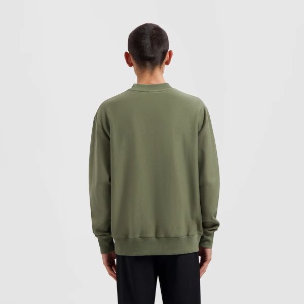 Olaf Embroidery Sweater Groen