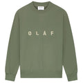 Olaf Embroidery Sweater Groen