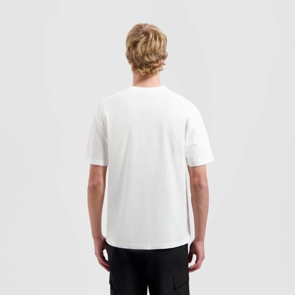 Olaf Embroidery T-shirt Wit