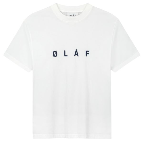 Olaf Embroidery T-shirt Wit