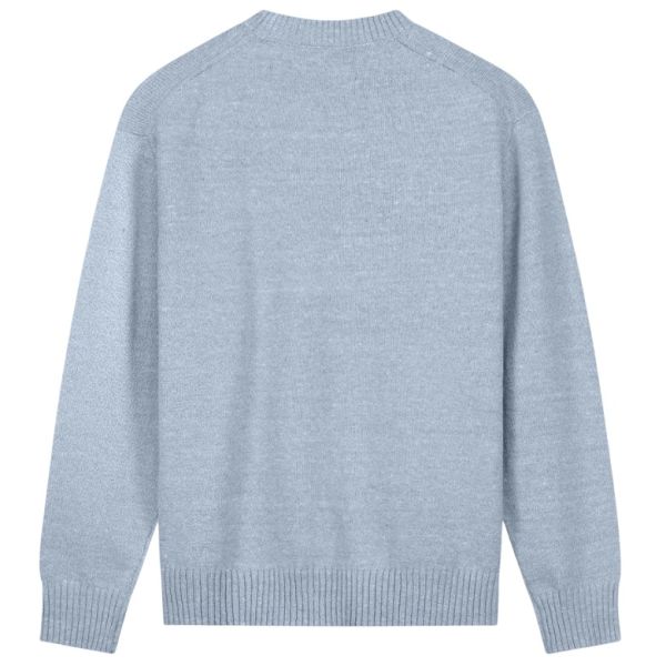 Olaf Essential Knit Sweater Licht Blauw