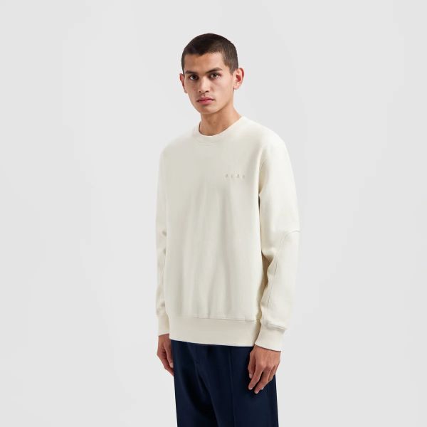 Olaf Face Chainstitch Sweater Off White