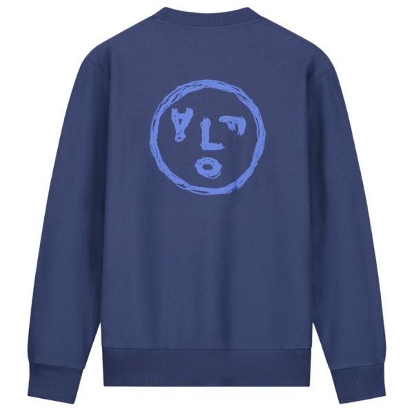 Olaf Face Crayon Sweater Paars
