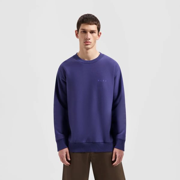 Olaf Face Crayon Sweater Paars