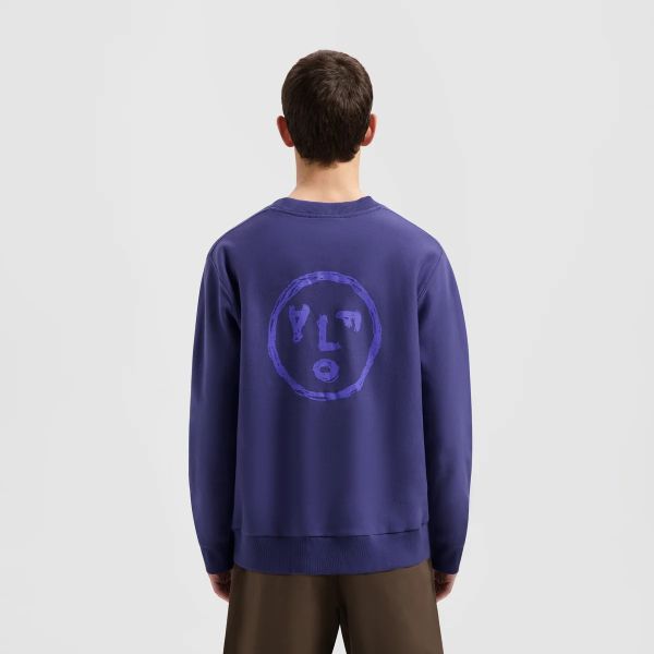 Olaf Face Crayon Sweater Paars