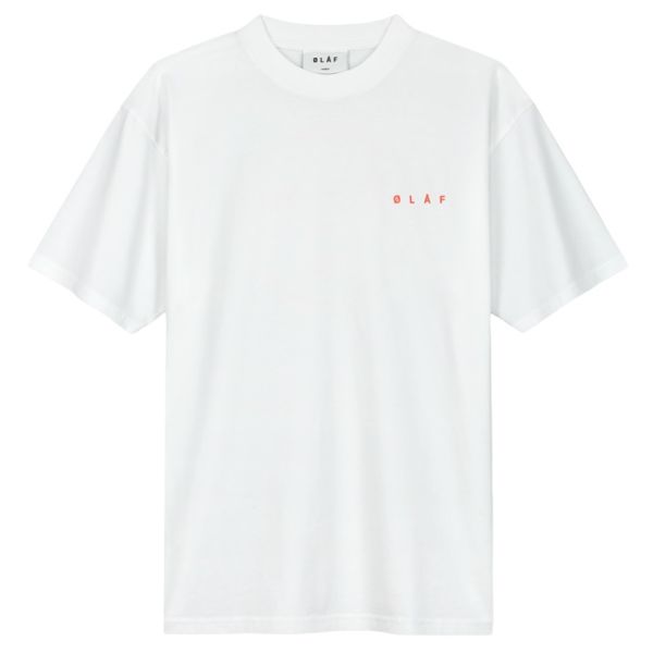 Olaf Face Crayon T-shirt Wit