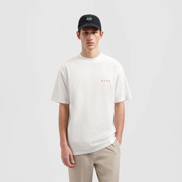 Olaf Face Crayon T-shirt Wit