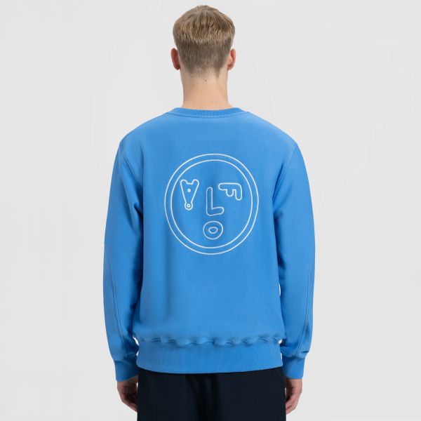 Olaf Face Sweater Blauw