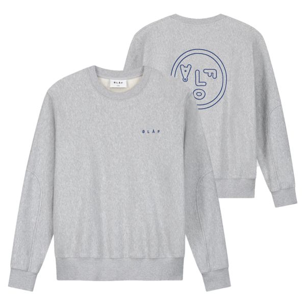 Olaf Face Sweater Grijs