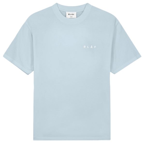Olaf Face T-shirt Licht Blauw