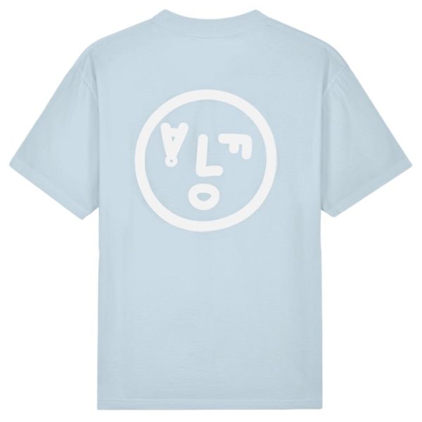 Olaf Face T-shirt Licht Blauw