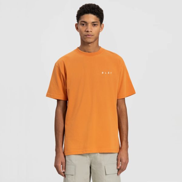 Olaf Face T-shirt Oranje