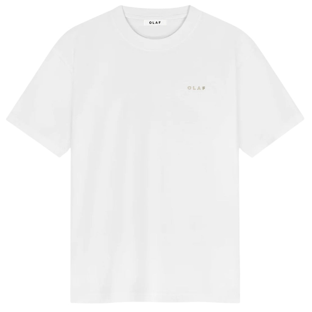 Olaf Felted Watercrest T-shirt Wit