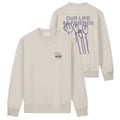 Olaf Flower Poster Sweater Beige