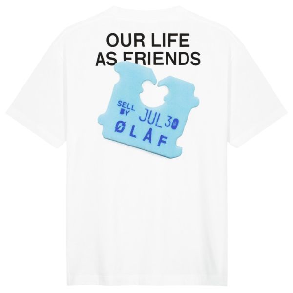 Olaf Friends Clip T-shirt Wit