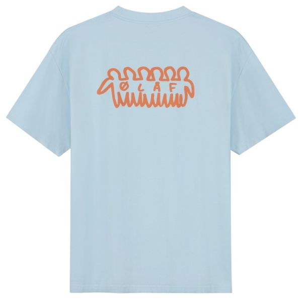 Olaf Friends T-shirt Licht Blauw