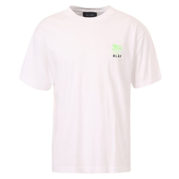 Olaf Funghi T-shirt Wit