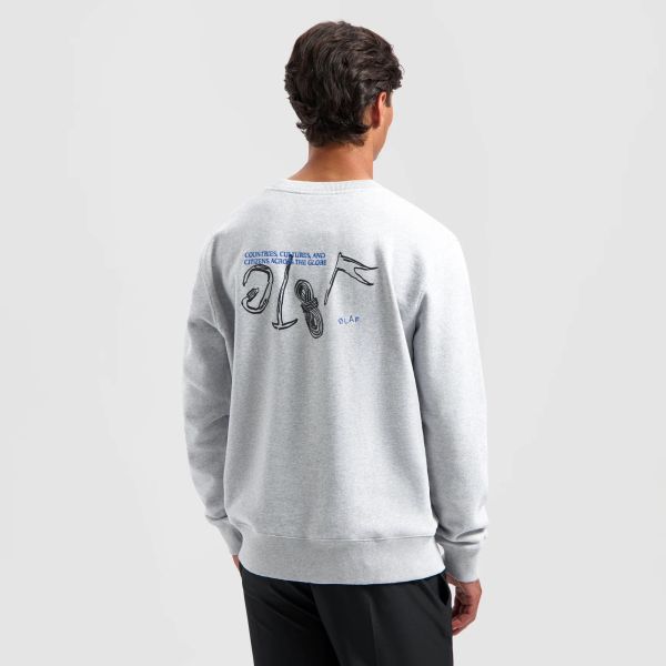 Olaf Gadget Sweater Grijs