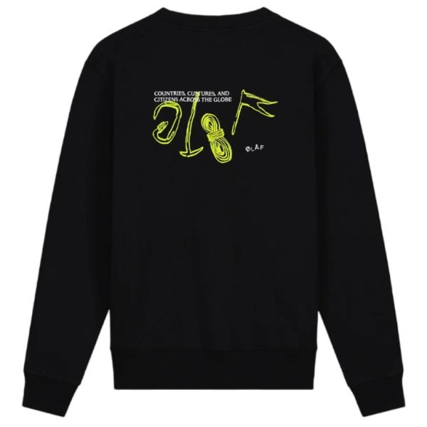 Olaf Gadget Sweater Zwart