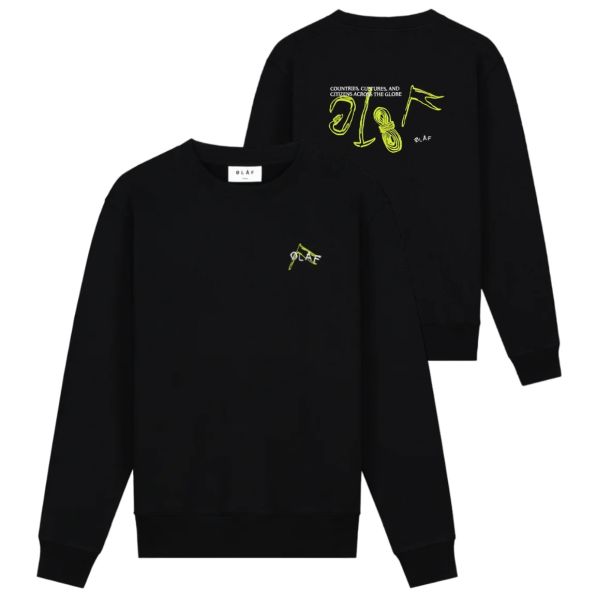 Olaf Gadget Sweater Zwart