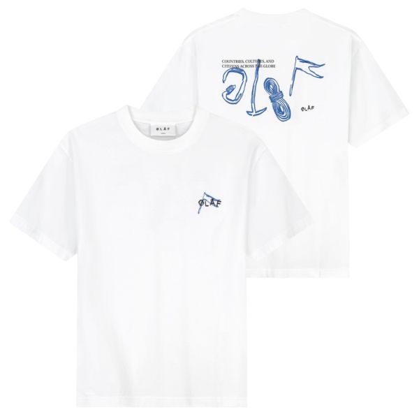 Olaf Gadget T-shirt Wit