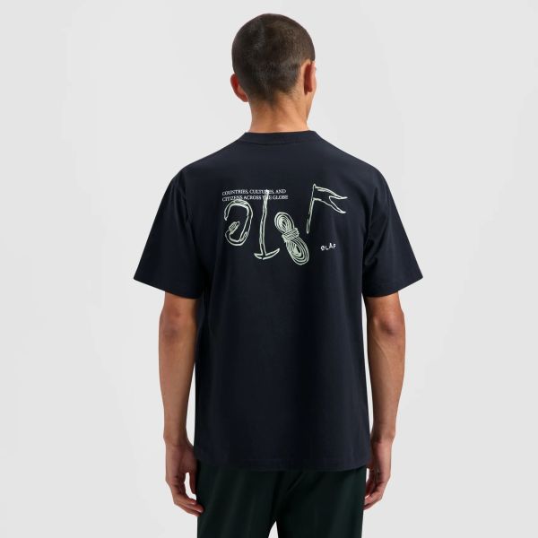 Olaf Gadget T-shirt Zwart