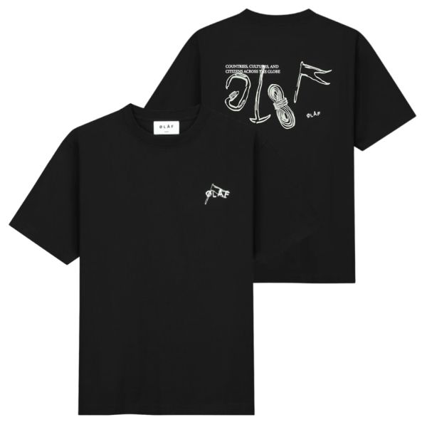 Olaf Gadget T-shirt Zwart