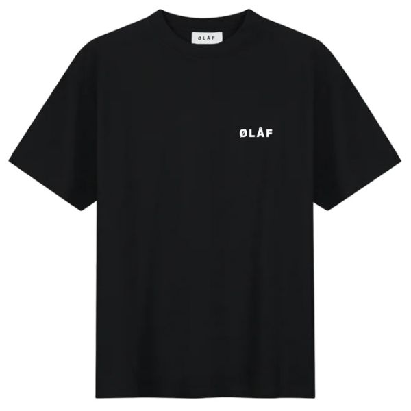 Olaf Garden T-shirt Zwart