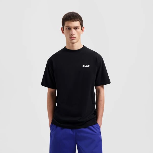 Olaf Garden T-shirt Zwart