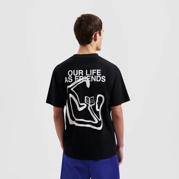 Olaf Garden T-shirt Zwart