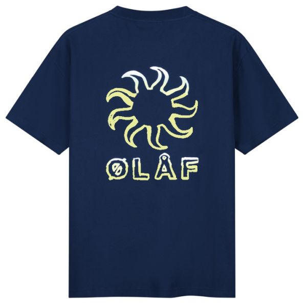 Olaf Gradient Sun T-shirt Navy