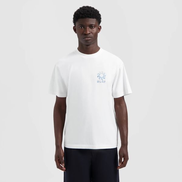 Olaf Gradient Sun T-shirt Wit