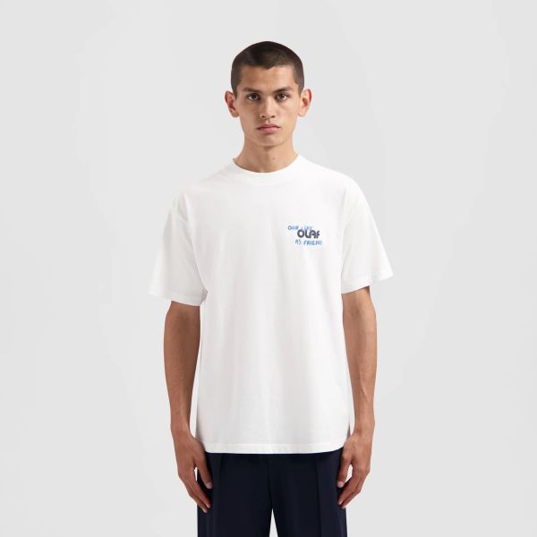Olaf Grass T-shirt Wit