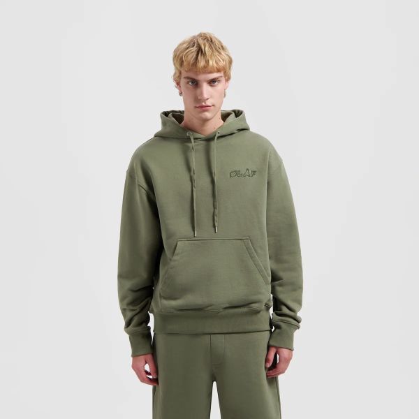 Olaf Heavyweight Studio Hoodie Groen