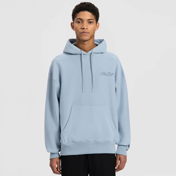 Olaf Heavyweight Studio Hoodie Licht Blauw