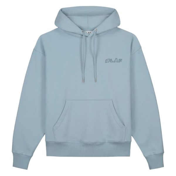 Olaf Heavyweight Studio Hoodie Licht Blauw