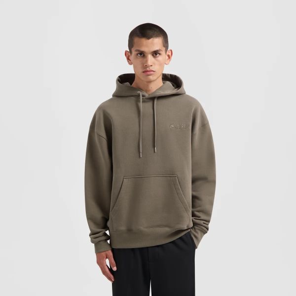 Olaf Heavyweight Studio Hoodie Taupe