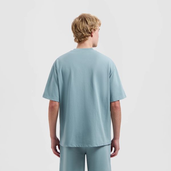 Olaf Heavyweight Studio T-shirt Blauw